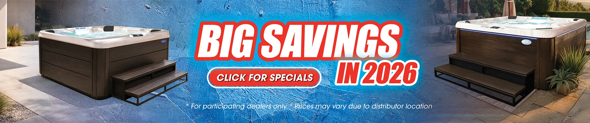 Calspas hot tub being used in a family setting - Durham